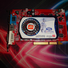 Placa video Sapphire Ati Radeon X1550 256MB DDR2 AGP 8X - de colectie