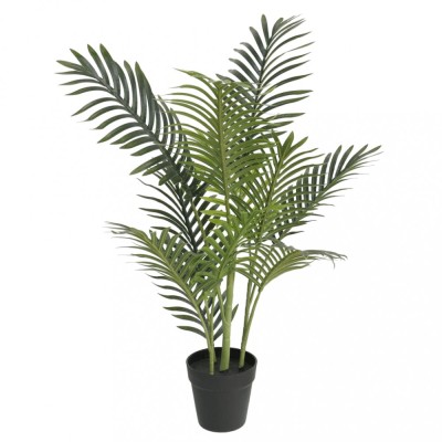 vidaXL Palmier artificial, verde, 80 cm, PP foto