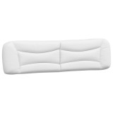 Cumpara ieftin Perna pentru tablie pat, Hvar, alb, 200 cm, piele artificiala