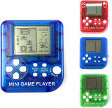 Mini consola tetris, retro, portabila, breloc, 26 jocuri, 99 nivele, 3cm