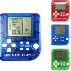 Mini consola tetris, retro, portabila, breloc, 26 jocuri, 99 nivele, 3cm