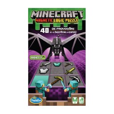Thinkfun - Minecraft, joc de logica magnetic, lb.romana