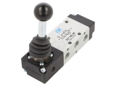 Valvă mecanică 5/2 monostabil G 1/8 10bar