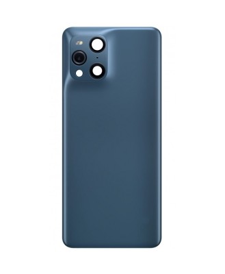 Capac Baterie Oppo Find X3 Pro Cu Geam Camera Albastru foto