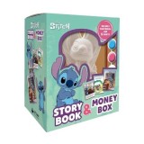 Disney Stitch Story Book &amp; Money Box