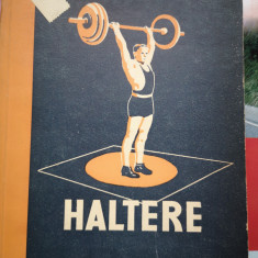 Haltere - N. I. Lucikin, Ed. Cultura fizica si sport, 1954, 198 p