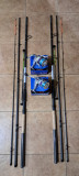 Set 2 Lansete Feeder Carbon 3,90m, 180 Gr+2 Mulinete Tambur 6000