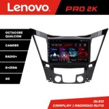 Navigatie Hyundai Sonata 2011-2015 Lenovo Kit-259 8 core QLED 2K 8+256 360 Android Waze USB Navigatie Internet Youtube Radio CarStore Technology