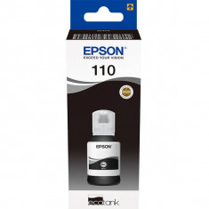 Refill cerneala Epson 110 EcoTank C13T03P14A pentru imprimante CISS Epson Negru foto