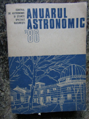 ANUARUL ASTRONOMIC 1986 foto