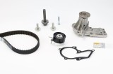 Kit distributie + pompa apa Ford B-Max, C-Max, C-Max II, Ecosport, Fiesta VI, Focus II, Focus III; Volvo C30, S40 II, V50 Motor 1.2, dinti 117, 22