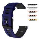 Curea silicon, compatibila Apple Watch 10, 42mm, Chicago Blue