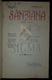 SANZIANA (Revista), Anul I, Numerele 2, Decembrie 1912 si Numarul 3, Ianuarie 1913, Iasi (Colegat !)