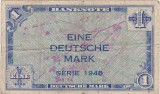 GERMANIA 1 MARK MARCA 1948 F