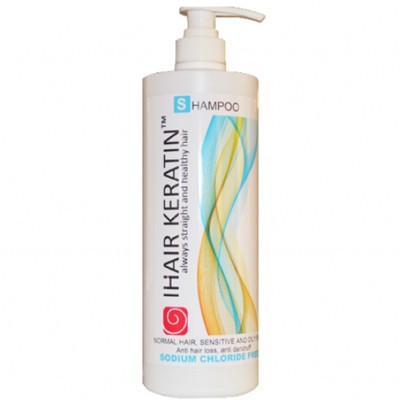 Sampon cu keratina par normal si subtire IHAIR KERATIN 1000ml foto