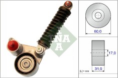 INA 533 0107 10 Intinzator curea, curea distributie foto
