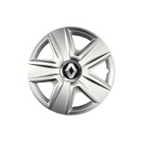 Set 4 capace roti Cu Inel Cromat Esprit R16 Compatibil Cu Renault