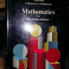 Mathematics for Pre-college Students/ Baranov s. a.