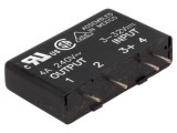 Releu Semiconductor SPST-NO 3-32VDC 4A 24-280VAC THT