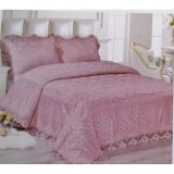 Cumpara ieftin Set Cuvertura Pat cu broderie - R1017