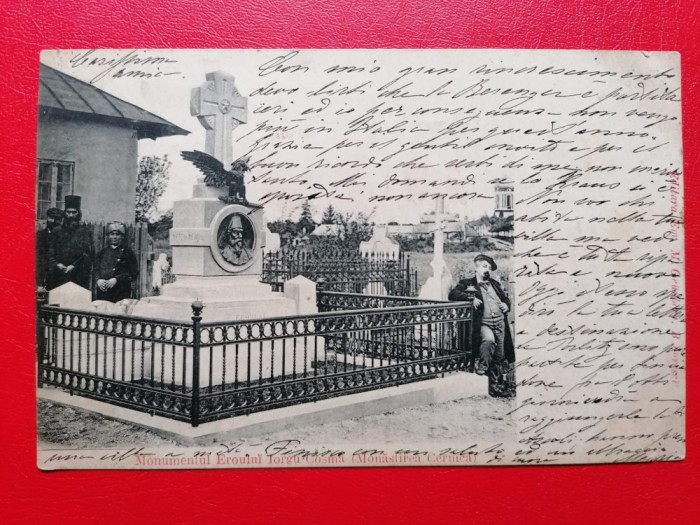 Monumentul Eroului Iorga Cosma Manastirea Cernica