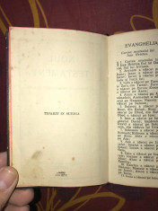Noul Testament si Psalmii 1945 Cornilescu tiparit in Suedia foto