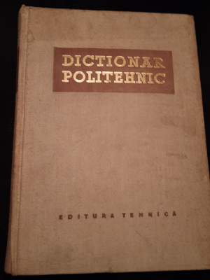 Dictionar Politehnic foto