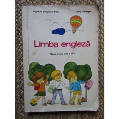 LIMBA ENGLEZĂ - MANUAL PENTRU CLASA A III-A - BELTIC / SCHLANGER Clasa 3