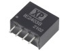 Convertor DC/DC 1W 24V la 3,3V 300mA SIP THT