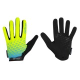 Manusi Force MTB Angle, fluo/albastru XS Ultimate FactoryBikes