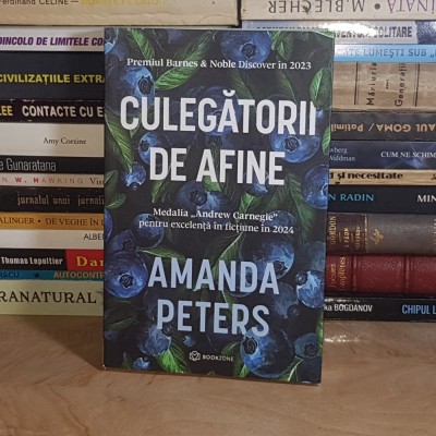 AMANDA PETERS - CULEGATORII DE AFINE ( ROMAN ) , 2024 * foto