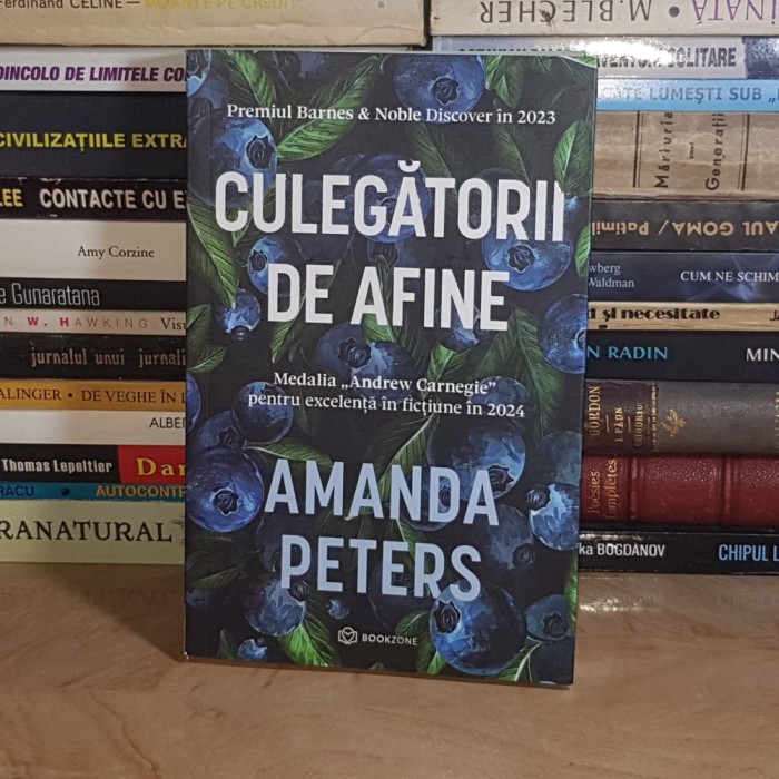 AMANDA PETERS - CULEGATORII DE AFINE ( ROMAN ) , 2024 *