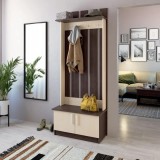 Cumpara ieftin Cuier hol Yana Wenge cu Mesteacan 80x37x200 cm