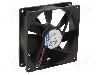 Ventilator 92x92x25mm, 12V DC, volum aer 84m3/h, lagar cu bila, EBM-PAPST - 3412N