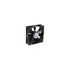 Ventilator 92x92x25mm, 12V DC, volum aer 84m3/h, lagar cu bila, EBM-PAPST - 3412N