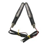 Set semnalizari Moto LED 12V - Lumina Galbena &ndash;LED ZX004 (2PCS)