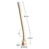 Valva roata camion tubeless V3-20-8, 114 mm, diametru 16 mm