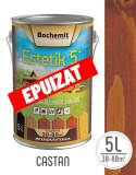 Cumpara ieftin Lazura lemn Bochemit Estetik Clasic 5L, castan, protectie UV