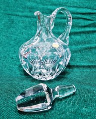 decantor din cristal NACHTMANN Lead Cristal taiat manual carafa ulcior 22 cm foto