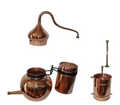Cazan cu Coloana Distilare Uleiuri Esentiale, Bauturi Aromatice, 120Litri