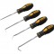 Set de 4 mini strapungere si carlig, Tolsen