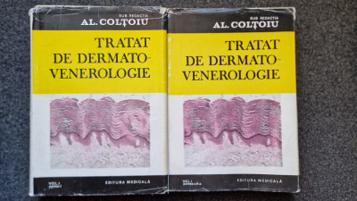 TRATAT DE DERMATO-VENEROLOGIE - Coltoiu (2 volume) foto