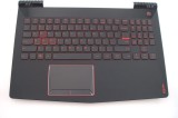 Carcasa superioara cu tastatura palmrest Laptop, Lenovo, Legion Y520-15IKBM Type 80YY, 5CB0P24357, cu iluminare, pentru GTX 1060