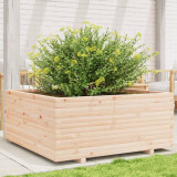 Jardiniera de gradina, 110x110x49,5 cm, lemn masiv de pin GartenMobel Dekor, vidaXL