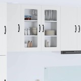 VidaXL Dulap suspendat de bucătărie Alb 80 x 31 x 80 cm Lemn compozit 885065