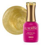 Cumpara ieftin Oja Semipermanenta LUXORISE Royal Collection - Royal Gold 15ml