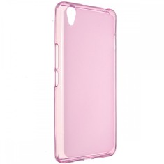 Husa SAMSUNG Galaxy Alpha - Ultra Slim (Roz Transparent)