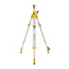Trepied Nivel System SJJ32 telescopic din aluminiu cu cleme de blocare și baza de prindere plată