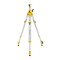 Trepied Nivel System SJJ32 telescopic din aluminiu cu cleme de blocare și baza de prindere plată