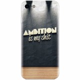 Husa silicon pentru Apple Iphone 8, Ambition Is My Shit